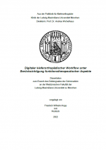 dissertation 2022 kopp digitaler kieferorthopaedischer workflow